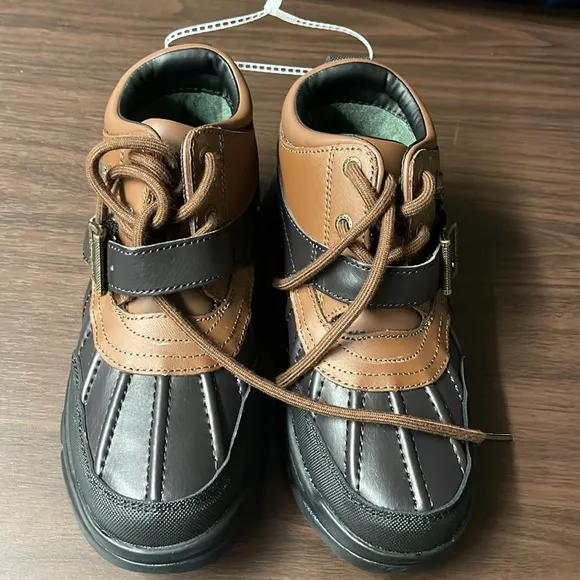 KIDS POLO RALPH LAUREN DOVER BOOTS PRE-SCHOOL