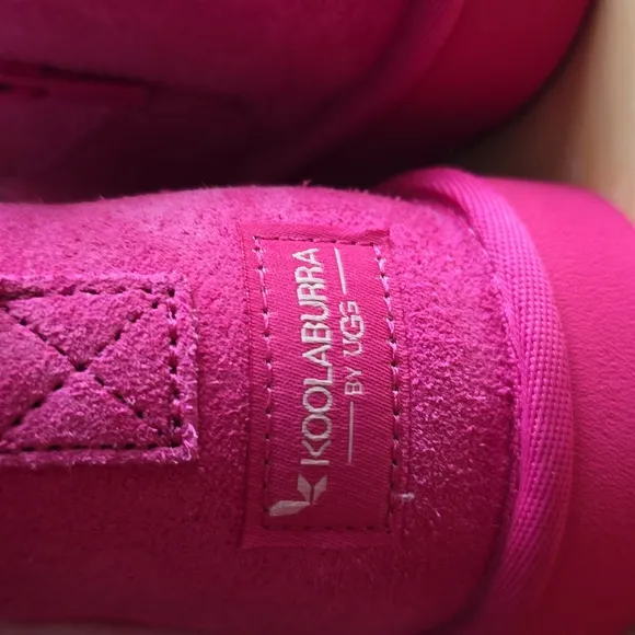 KOOLABURRA BY UGG BRAND GIRLS PINK BOOTS SIZE 3