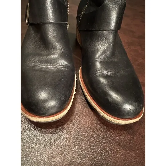 kork ease boots Black Size 7 Medium Women’s Zip B1073 Carson