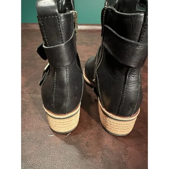 kork ease boots Black Size 7 Medium Women’s Zip B1073 Carson