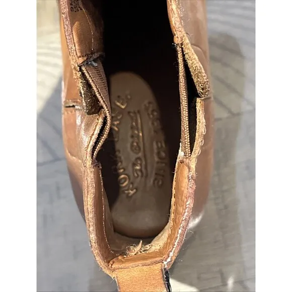 Kork Ease brown cognac Mindo ankle boot size 9 Womens bootie Shoes Chelsea