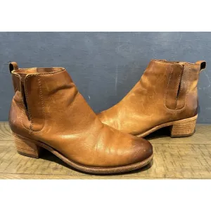 Kork Ease brown cognac Mindo ankle boot size 9 Womens bootie Shoes Chelsea