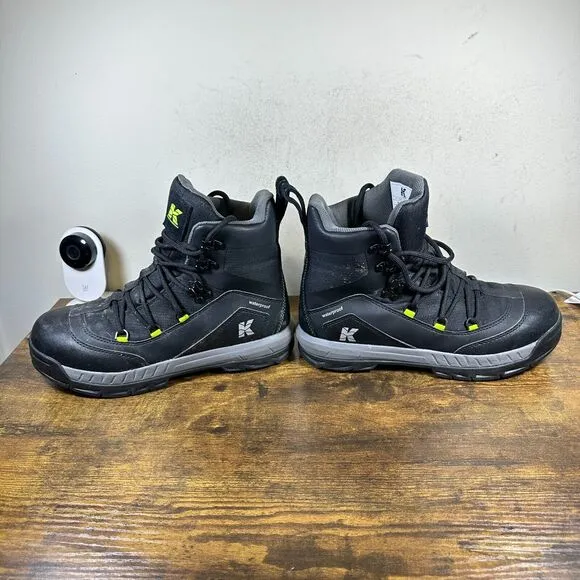 Kujo Yardwear X4S Black Green Shoes Boots Men's Size‎ 8.5