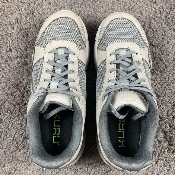 Kuru Kinetic Anti Slip Sneakers Men Size 11 M Gray Comfort Shoes