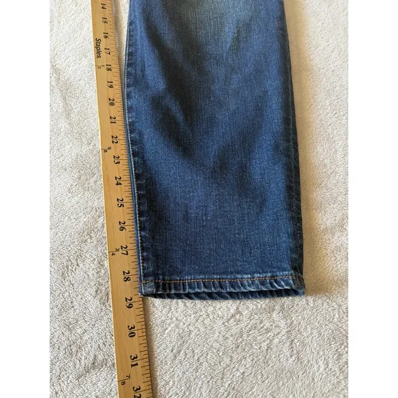 Kut From The Kloth Stevie Curvy Fit Ankle Skinny Jeans Dark Wash Size 16W