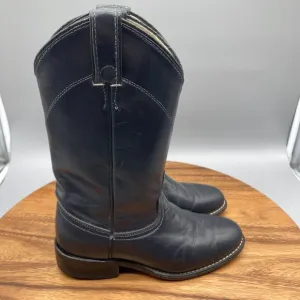 Laredo Boots Womens Size 5 M Blue Leather Roper Western 6918 Cowboy Made in USA