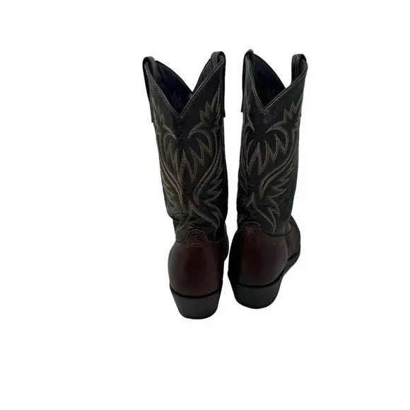 Laredo Men's Leather Breakout  Western Cowboy Boots Brown size 9 D