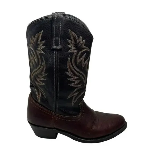 Laredo Men's Leather Breakout  Western Cowboy Boots Brown size 9 D
