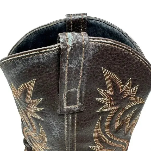 Laredo Men's Leather Breakout  Western Cowboy Boots Brown size 9 D