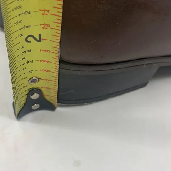Lauren Ralph Lauren Marinella Tall Brown Leather Equestrian Boots Size 7.5