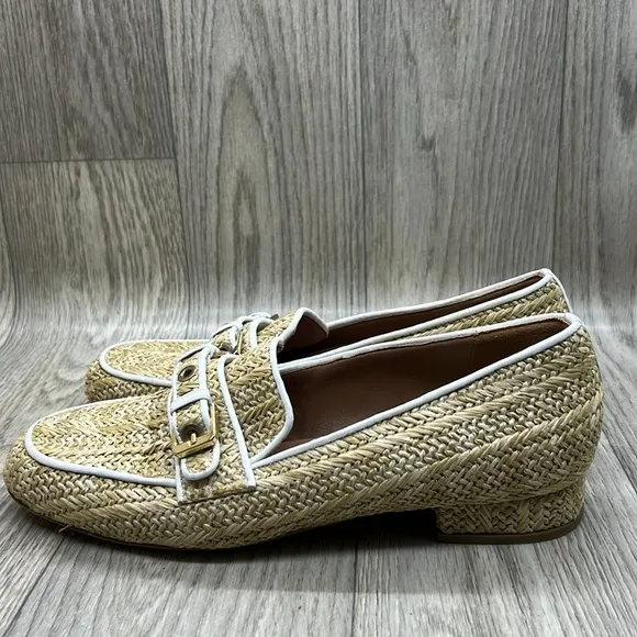 LAURENCE DACADE Rufus Raffia Loafers