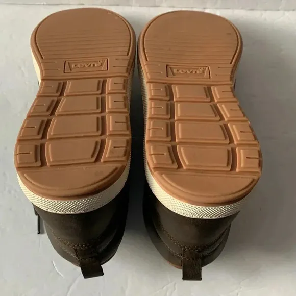 Levi’s Goshen Comfort Casual Shoes Mid Top Brown/Tan Men’s Size 7.5 New