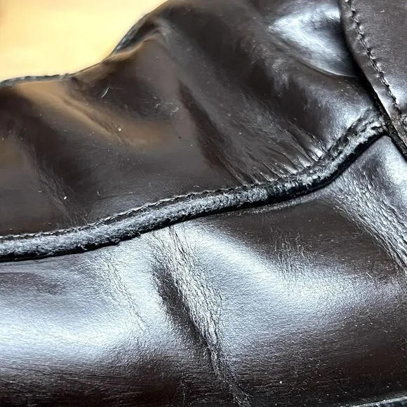 Logan Footwear Italian Dark Brown Leather Chukka Boots Men Size 8.5 US, 42 EUR