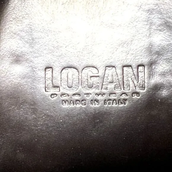 Logan Footwear Italian Dark Brown Leather Chukka Boots Men Size 8.5 US, 42 EUR
