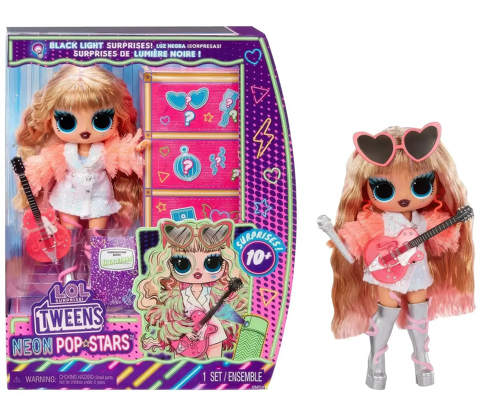 L.O.L. Surprise! Tweens Neon Pop Stars – Thea Stars Fashion Doll