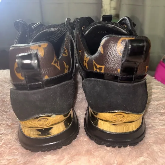 Louis Vuitton Black and Brown Men's Shoes