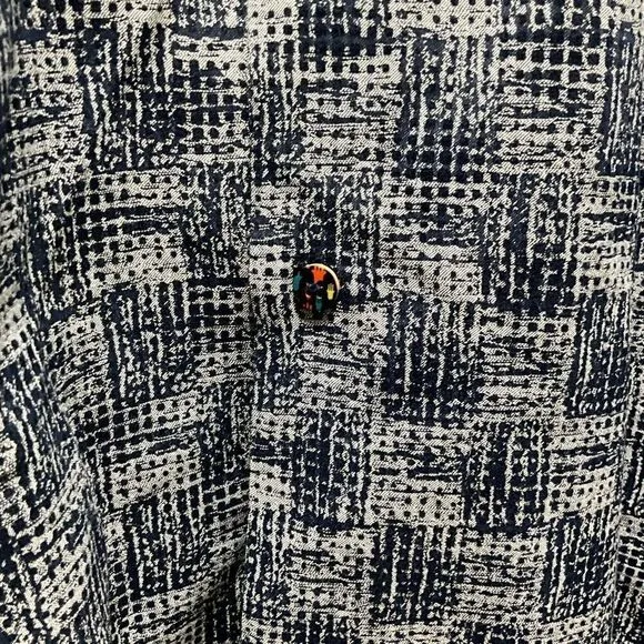 LUCHIANO VISCONTI BLACK Long Sleeve Dress Shirt