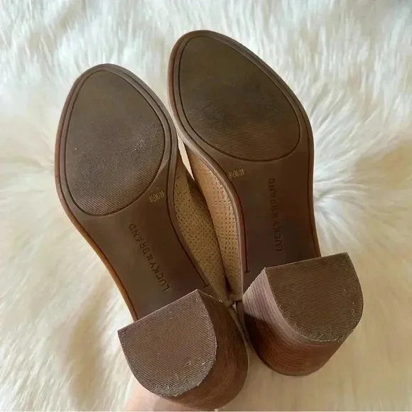 Lucky Brand Powe Suede Ankle Boots Shoes Sz 8.5