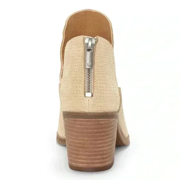 Lucky Brand Powe Suede Ankle Boots Shoes Sz 8.5