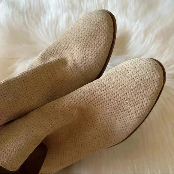 Lucky Brand Powe Suede Ankle Boots Shoes Sz 8.5