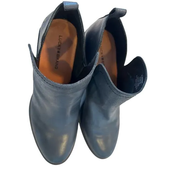 Lucky Brand Women's Branndi Bootie Ankle Boot - Size 8, Sleek and Versatile