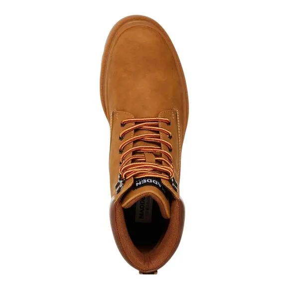 Madden Steve Madden Men's Glixxo Combat Work Boots Tan Size 11
