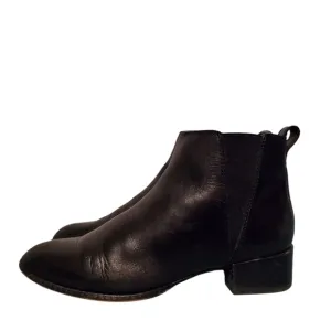 Madewell Black Leather Chelsea Ankle Booties Boots Women's Size 7