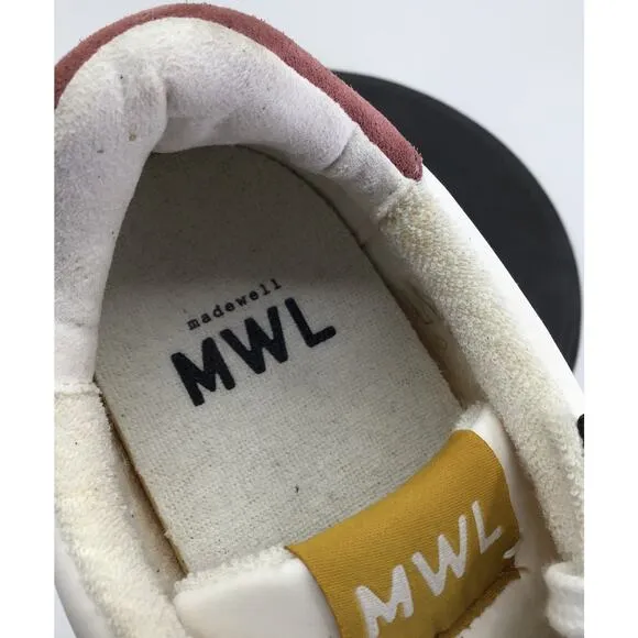 Madewell League Shoes Womens 8.5 Sneakers Washed Nubuck Suede Athletic Comfort