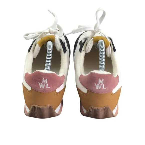 Madewell League Shoes Womens 8.5 Sneakers Washed Nubuck Suede Athletic Comfort
