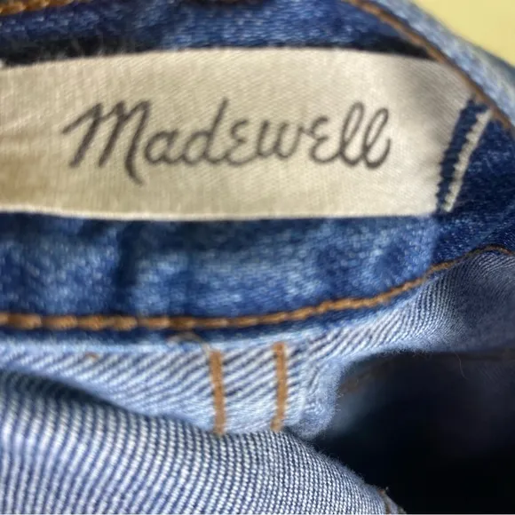 Madewell Women’s  Rigid Skinny High Rise Distressed Jeans Size 29