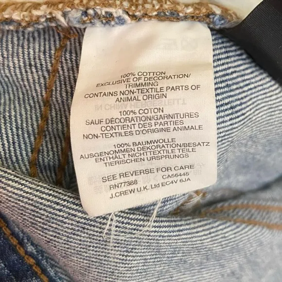 Madewell Women’s  Rigid Skinny High Rise Distressed Jeans Size 29