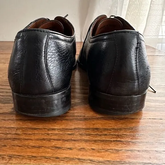 Magnanni Anthony Lace Up Oxford Dress Shoes Black Leather Men’s 11.5