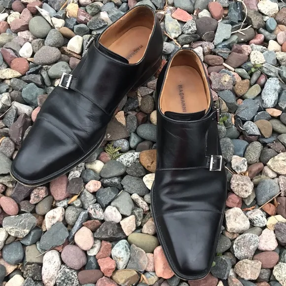 🍁Magnanni Black dress shoes 🍁