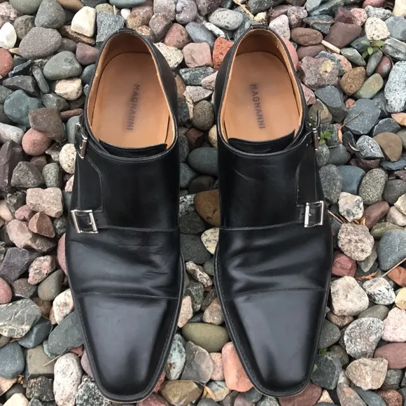 🍁Magnanni Black dress shoes 🍁