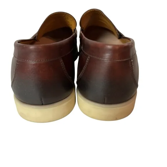 Magnanni Men’s Cognac Hybrid Dress Sneaker Loafer Shoes size 8.5