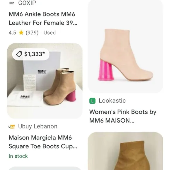 maison margiela boots