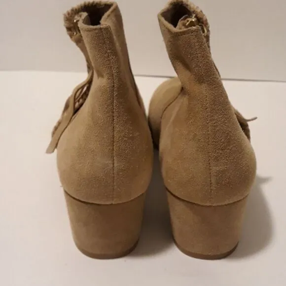 Maje ankle ran suede Boots sz 39