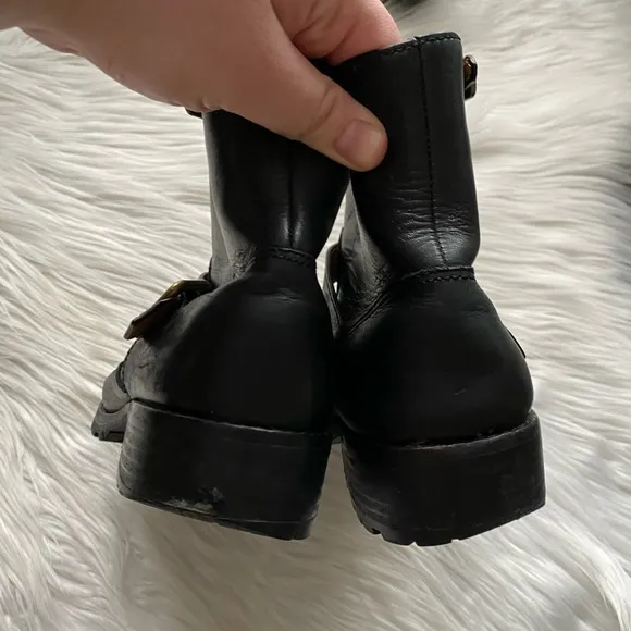 Marc by Marc Jacobs Heavy Calf Moto Boot Black 39