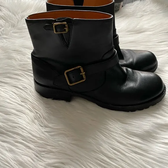 Marc by Marc Jacobs Heavy Calf Moto Boot Black 39