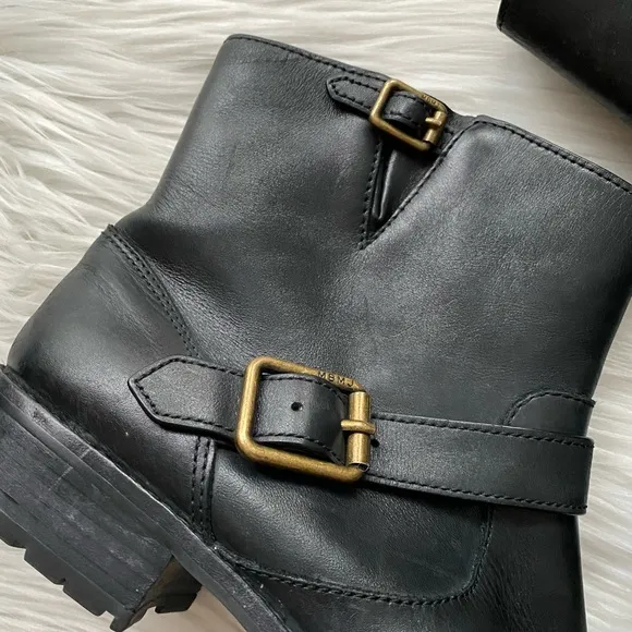 Marc by Marc Jacobs Heavy Calf Moto Boot Black 39