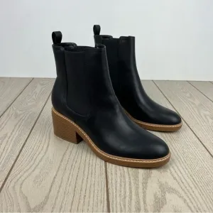 Marc Fisher Women's Modesty Block Heel Dress Booties 11M Black $149