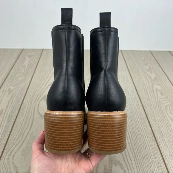 Marc Fisher Women's Modesty Block Heel Dress Booties 11M Black $149
