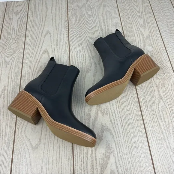 Marc Fisher Women's Modesty Block Heel Dress Booties 11M Black $149