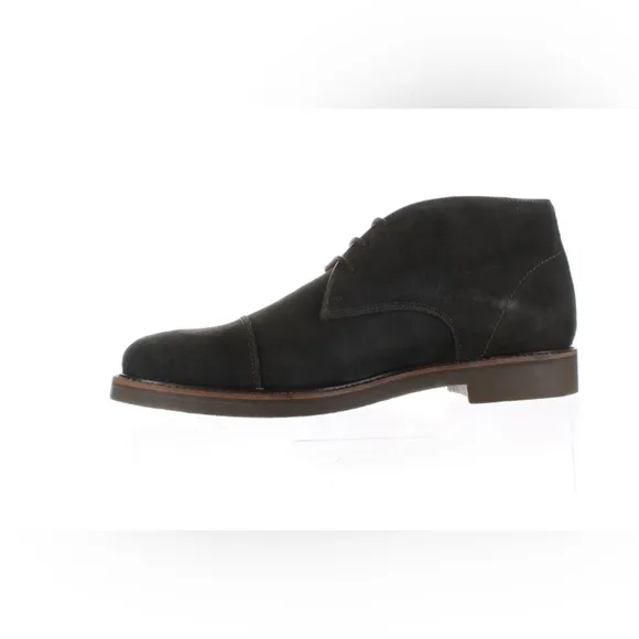 MARC JOSEPH NEW YORK 'Lenox Ave' Olive Suede Ankle Boots
