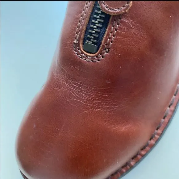 Marsh Landing Sienna Vintage 8.5 Comfort Shoes Leather Flat Bootie Moccasin Clog