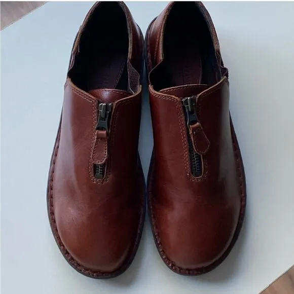 Marsh Landing Sienna Vintage 8.5 Comfort Shoes Leather Flat Bootie Moccasin Clog