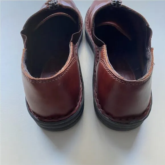 Marsh Landing Sienna Vintage 8.5 Comfort Shoes Leather Flat Bootie Moccasin Clog