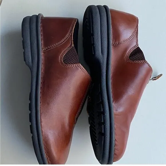 Marsh Landing Sienna Vintage 8.5 Comfort Shoes Leather Flat Bootie Moccasin Clog