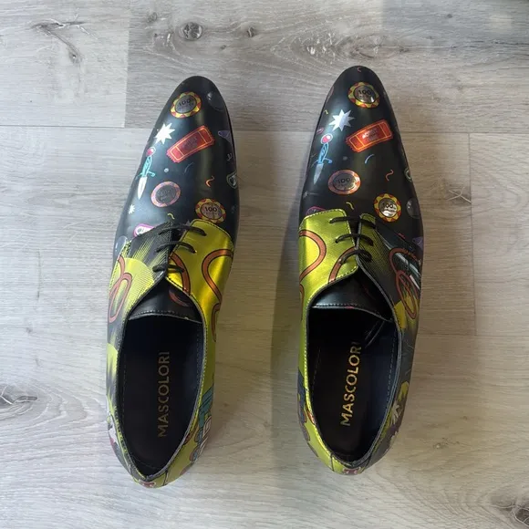 MASCOLORI Pinball shoes size 14 NWT in box