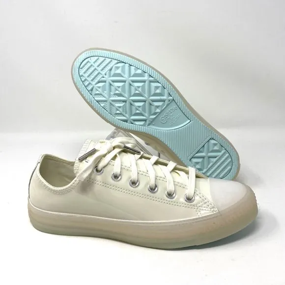 💖MEGA SALE💖Converse CTAS White Patent Leather Casual Shoes Women's 7.5 165605C